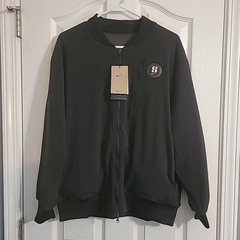 Nike Dri-FIT Men's Medium Sabrina Reversible Black Basketball Jacket FV3164-010